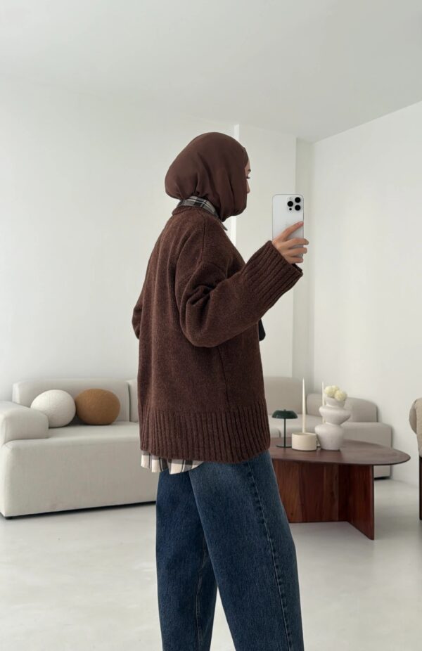 oversize knit sweater anthracite oversize knit sweater anthracite