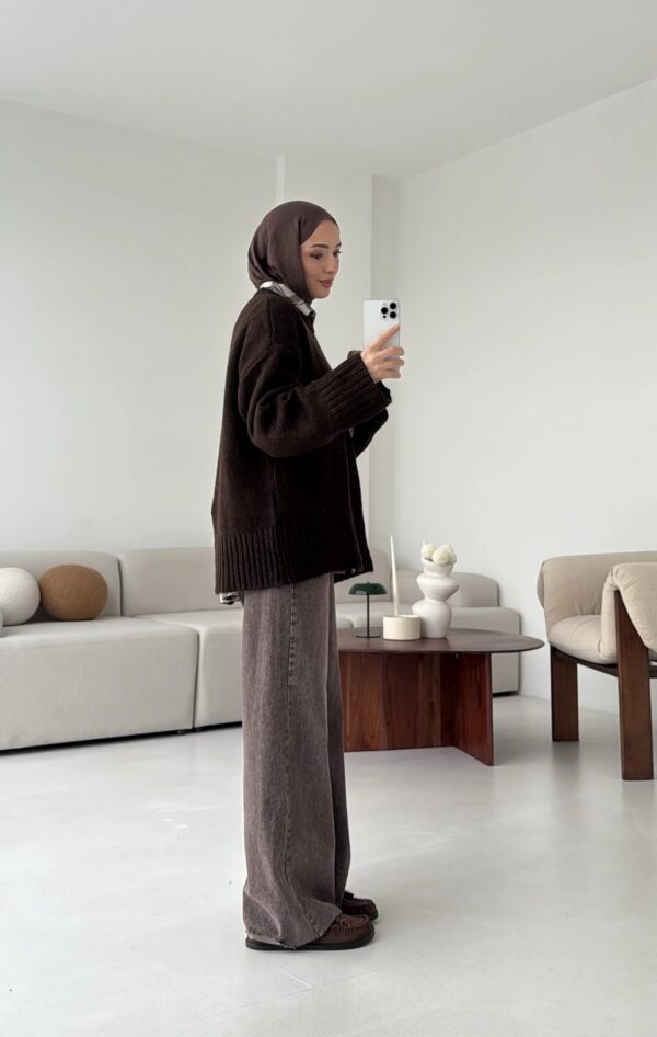 oversize knit sweater anthracite oversize knit sweater anthracite