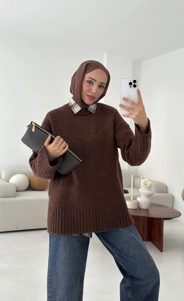 oversize knit sweater anthracite oversize knit sweater anthracite