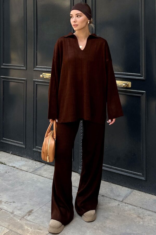 polo collar oversize knitted set beige (copy) polo collar oversize knitted set beige (copy)