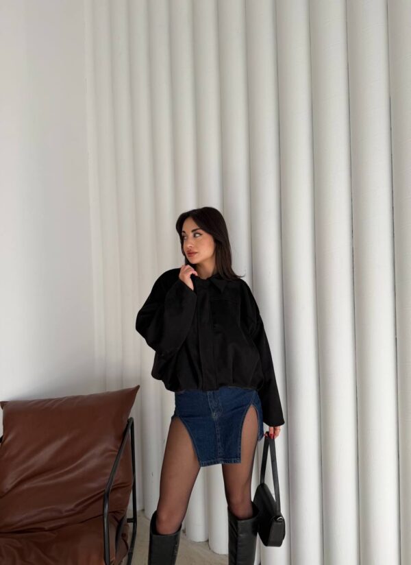 suede bomber jacket brown