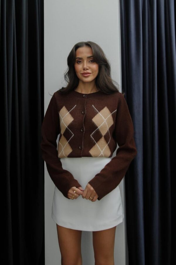 baklava short cardigan gray (copy)