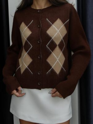 baklava short cardigan gray (copy)