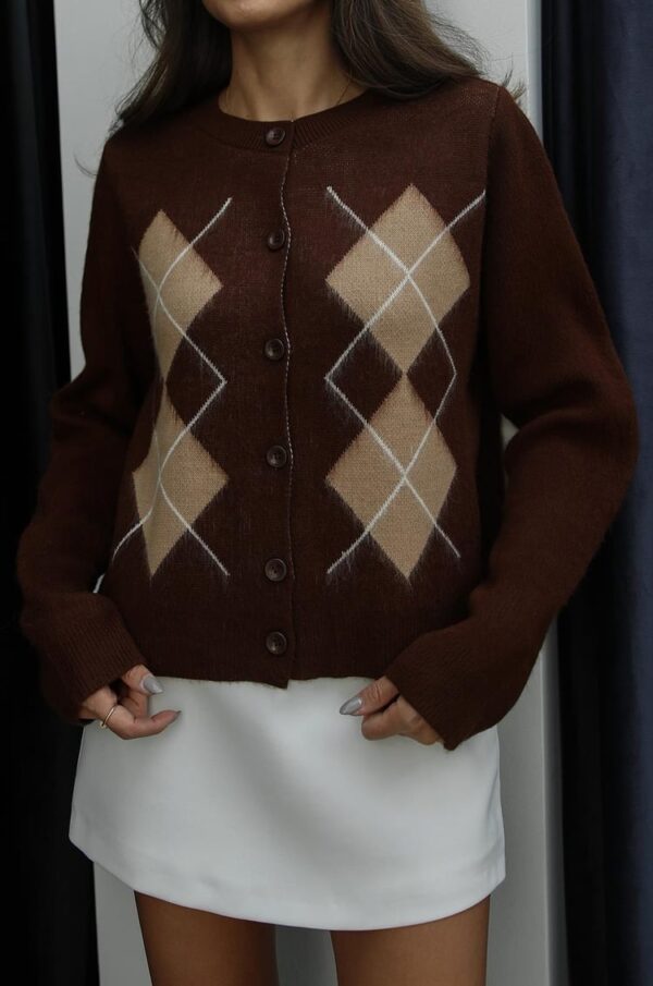 baklava short cardigan gray (copy)