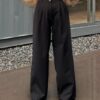 palazzo pants black