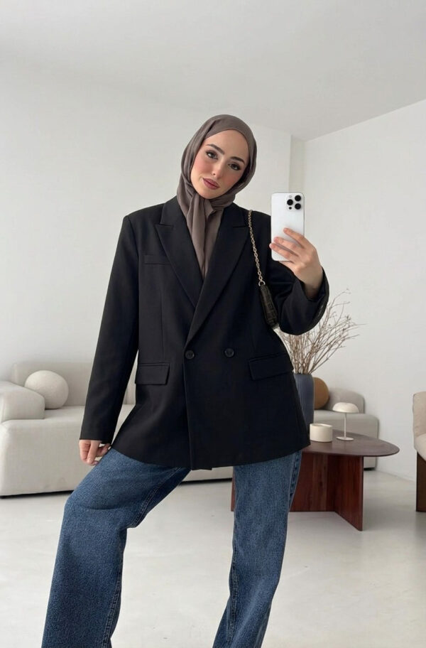 Oversized Blazer - Black