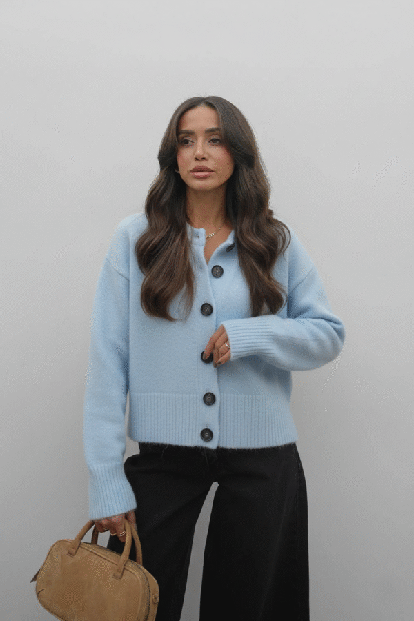 Gemini_Generated_Image_q7ceu5q7ceu5q7ce Side Split Cardigan - Blue