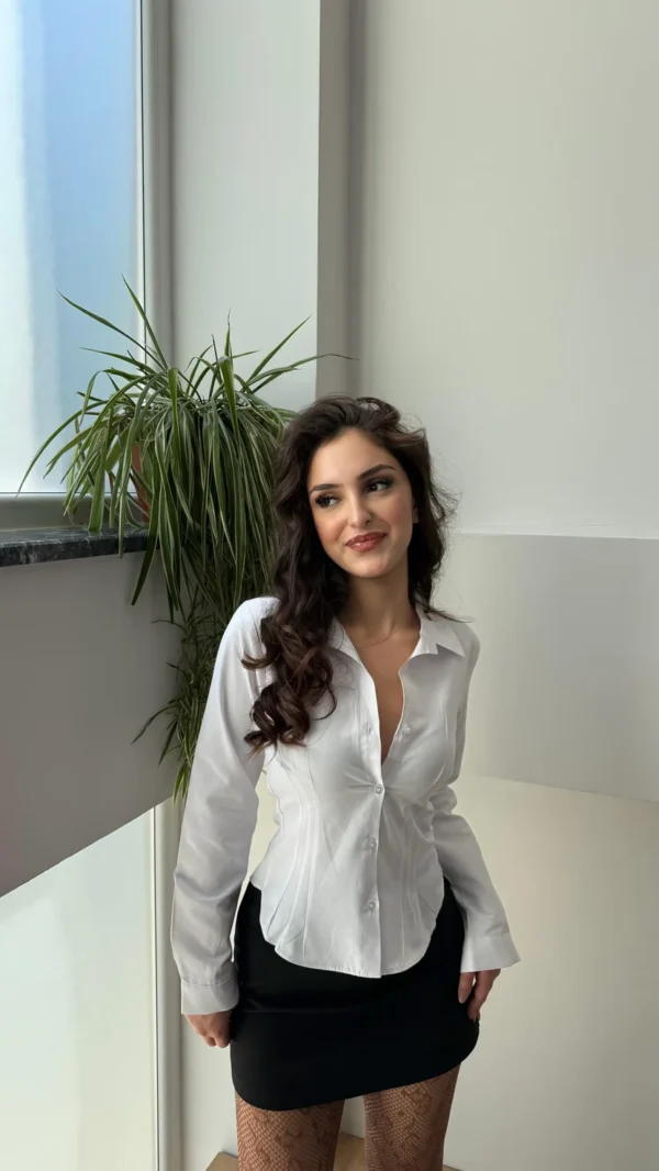 Fitted Shirt - White