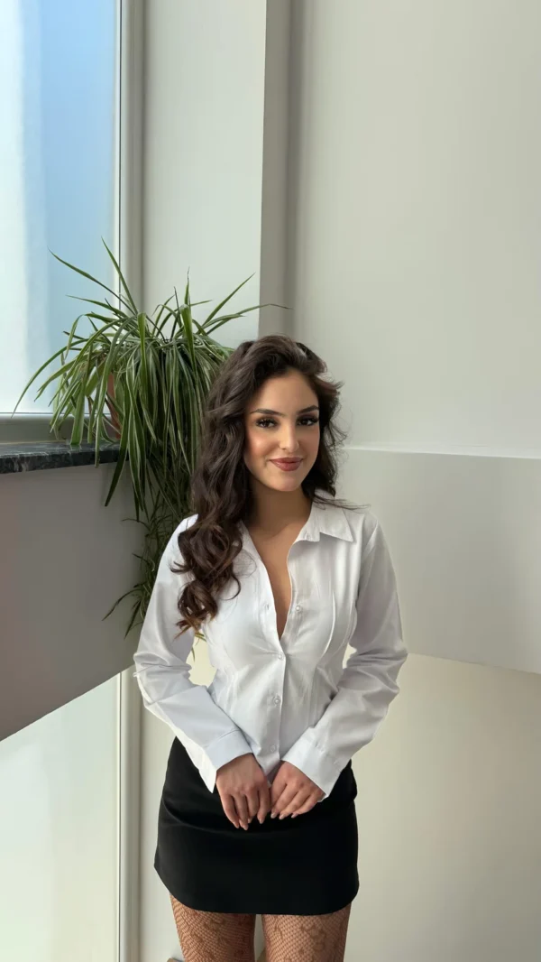 Fitted Shirt - White