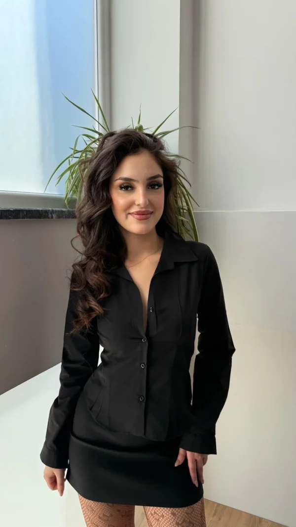 Fitted Shirt - Black