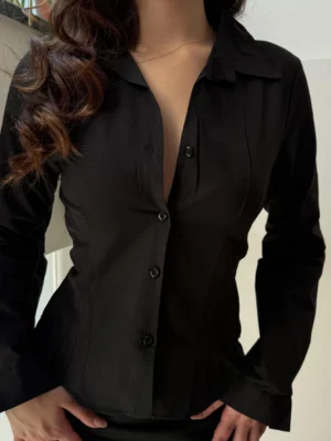 Fitted Shirt - Black