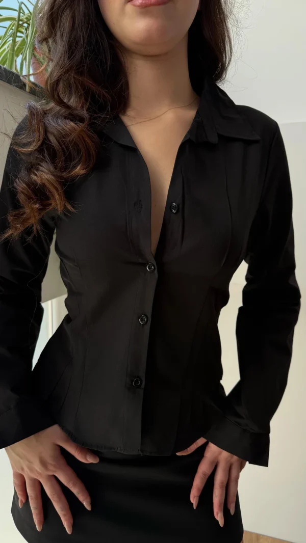 Fitted Shirt - Black