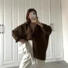 Oversize Lightweight Shirt - Brown