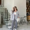 Oversize Lightweight Shirt - Gray