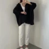 Oversize Lightweight Shirt - Black