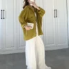 Oversize Lightweight Shirt - Pistachio Green