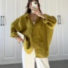 Oversize Lightweight Shirt - Pistachio Green