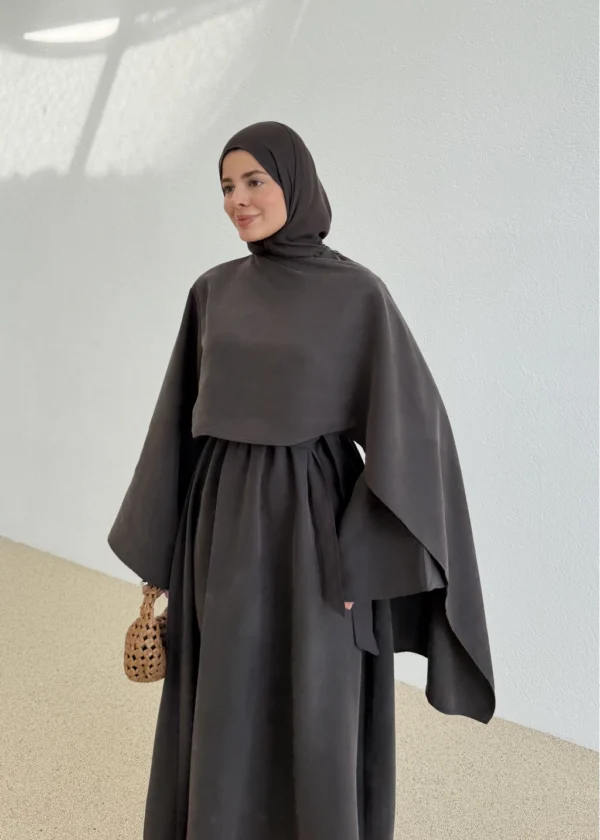 2410-atki-dty-elbise-kahve-12845422-sw2989sh4184 Calvin Dress - Brown