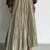 IMG_0509 Maxi Premium Lined Skirt - Khaki Green