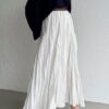 IMG_0514 Maxi Premium Lined Skirt - White
