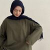 IMG_0524 Oversized Cotton Basic - Khaki Green
