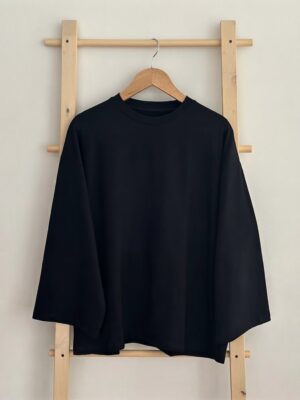 IMG_0531 Oversized Cotton Basic - Black