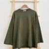 IMG_0540 Oversized Cotton Basic - Khaki Green