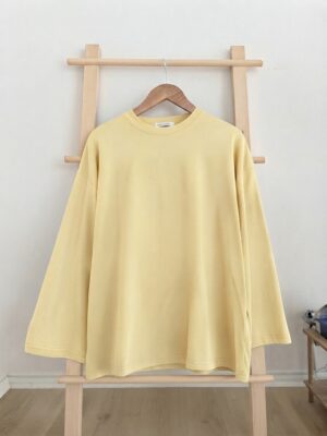 IMG_0541 Oversized Cotton Basic - Butter Yellow