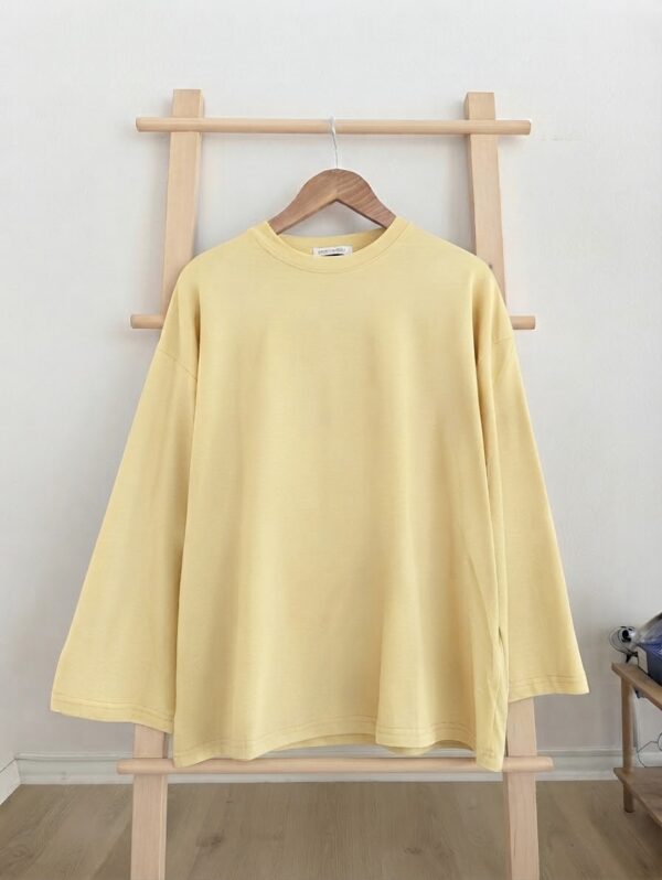 IMG_0541 Oversized Cotton Basic - Butter Yellow
