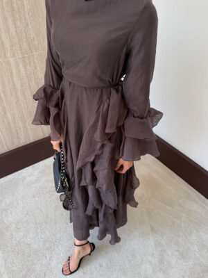 Sally Dress - Brown