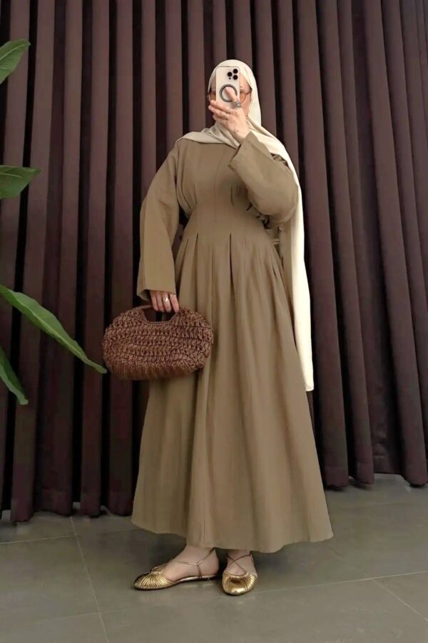 img-6486 Mely Dress - Khaki Green