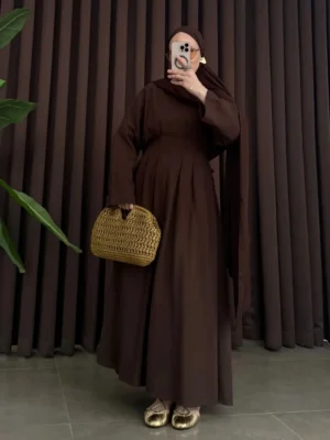 Mely Dress - Brown