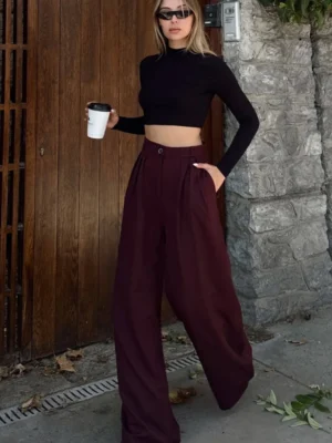 product_7620239917123_1 Palazzo Pants Premium - Burgundy